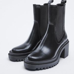 Zara | Treaded Chelsea Boots